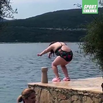 Dünyanın en iyi havuza atlama yöntemi