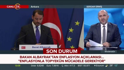 Bakan Albayrak'tan ekonomiye ilişkin açıklamalar