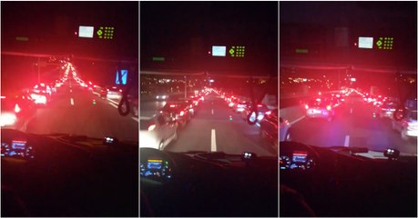 INEM agradece aos condutores que permitiram passagem de ambulância