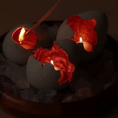 FACILE À FAIRE - Des œufs de dragon en béton pour une superbe décoration