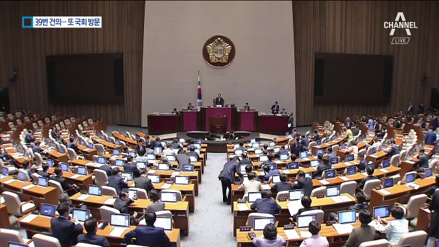 “규제 개혁” 38번 건의 박용만, 또 국회 찾아 읍소