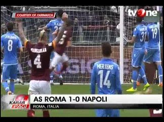 As Roma Tundukkan Napoli 1-0