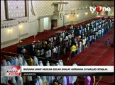 Ratusan Umat Muslim Gelar Salat Gerhana di Masjid Istiqlal