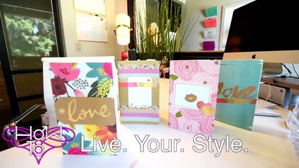 Back To School DIY Notebooks