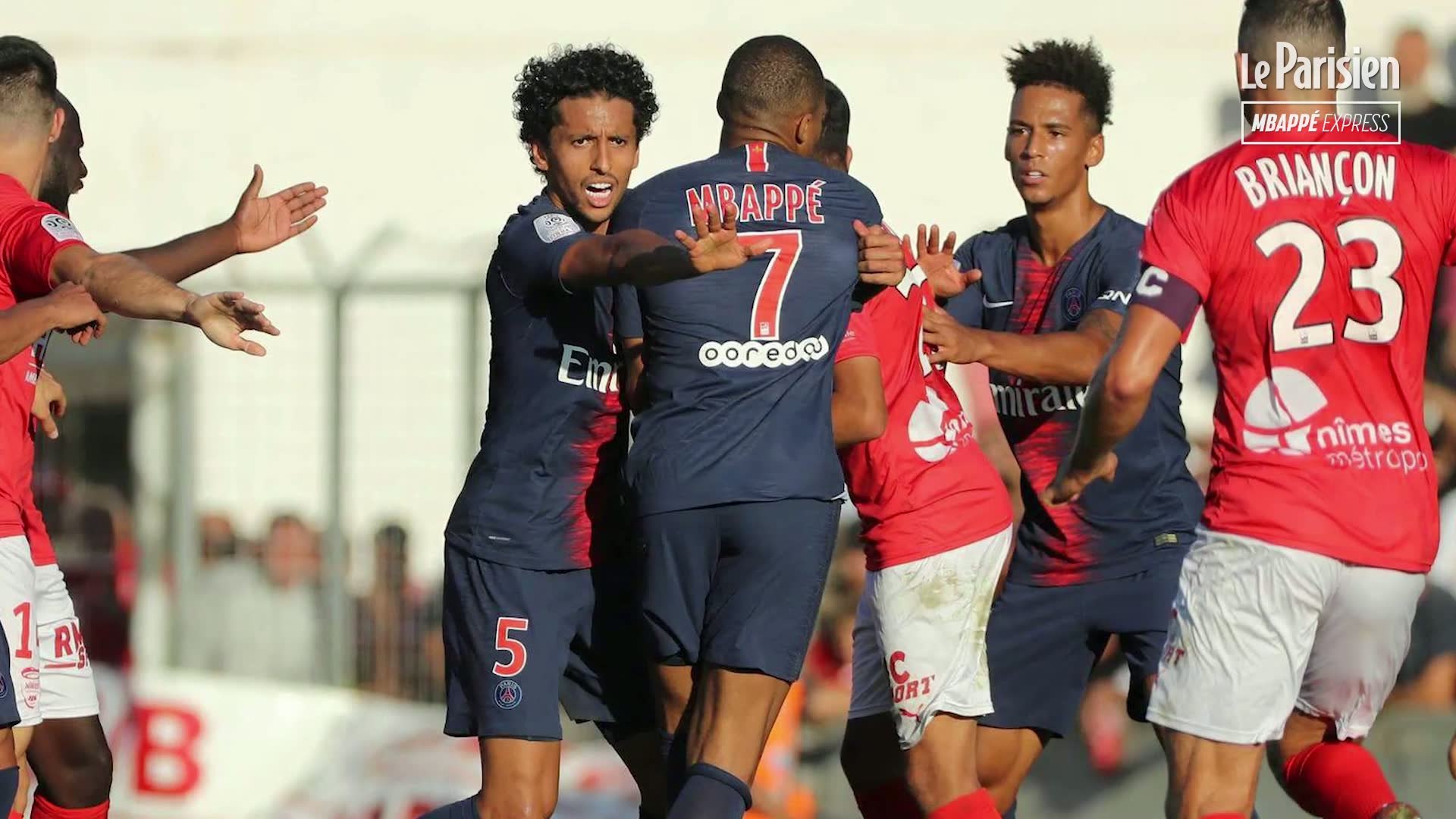 Carton rouge de Mbappé : le joueur du PSG est-il trop nerveux ? - Vidéo  Dailymotion
