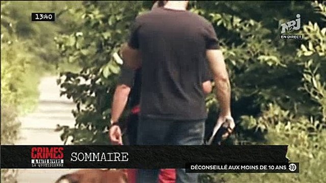 Revoir le début de Crimes et faits-divers, la quotidienne qui a démarré aujourd'hui à 13h35 en direct sur NRJ12 - VIDEO