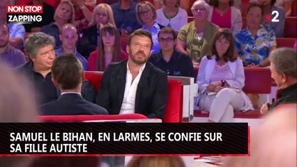 Samuel Le Bihan en larmes chez Drucker, il parle de sa fille autiste (vidéo)