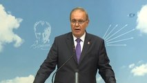 CHP Sözcüsü Faik Öztrak: 