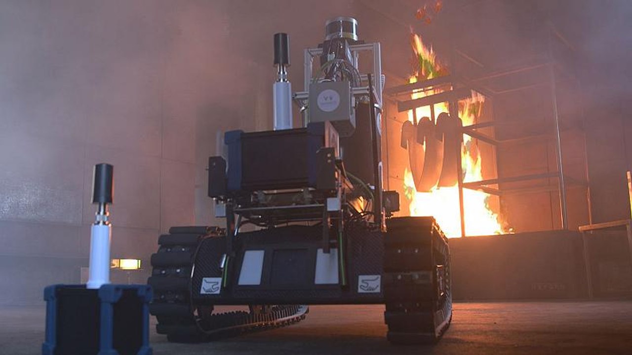 Roboter - zukünftiger Freund und Helfer der Feuerwehr