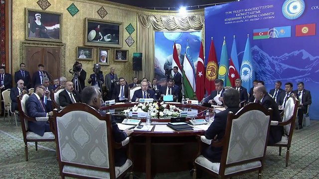 Türkiye Cumhurbaşkanı Erdoğan, 'Türk Konseyi 6. Devlet Başkanları Zirvesi'nde konuştu - ÇOLPON ATA