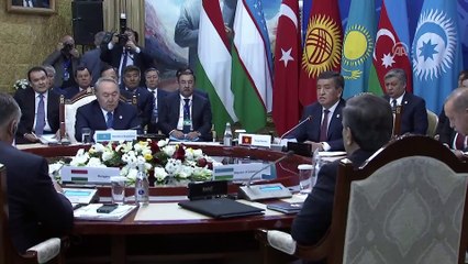 'Türk Konseyi 6. Devlet Başkanları Zirvesi' - Kırgızistan Cumhurbaşkanı Ceenbekov - ÇOLPON ATA