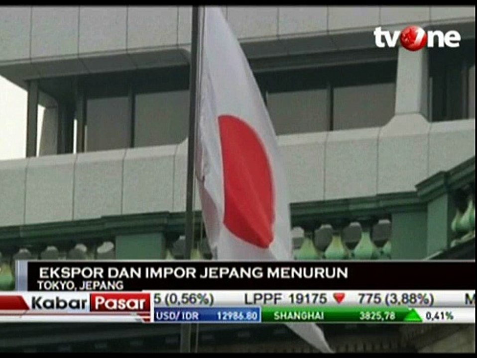 Pengaruh Global, Ekonomi Jepang Memburuk