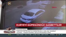 Kuryeyi güpegündüz gasp ettiler