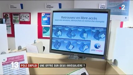 Sur le site de Pôle emploi, une offre sur deux est irrégulière, selon la CGT