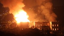 Fire Engulfs Brazil's 200-Year-Old National Museum