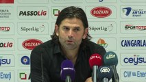 Antalyaspor-Çaykur Rizespor maçının ardından - İbrahim Üzülmez ve Bülent Korkmaz - ANKARA
