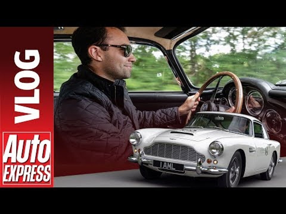 Aston Martin DB4 | DRIVE, START UP & EXHAUST | Auto Express Vlog