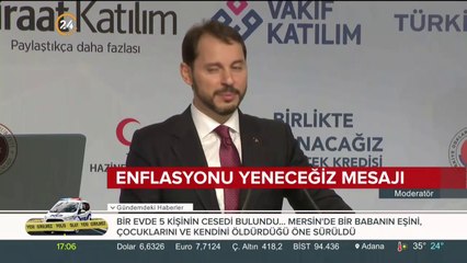 Enflasyonu yeneceğiz mesajı