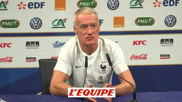 Deschamps «Très contents de se retrouver» - Foot - Ligue des nations - Bleus