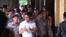 Tribunal birmano condena a 7 años de prisión a dos periodistas de Reuters
