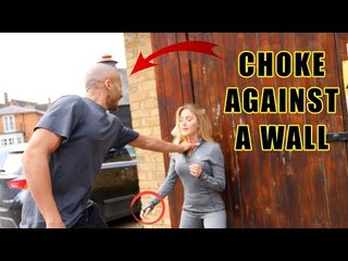 How not get choke against a wall | women’s self defense