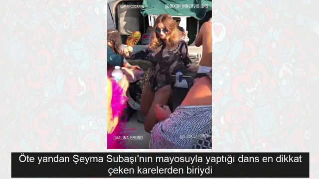 Şeyma Subaşı yine ortalığı yaktı! O anları sosyal medyadan paylaştı