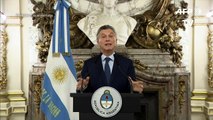 Presidente argentino anuncia nuevas medidas de austeridad