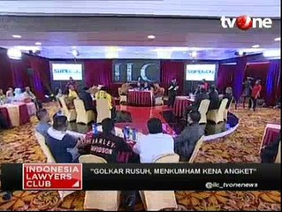 ILC Golkar Rusuh, Menkumham Kena Angket Bagian 5