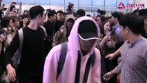 ️ BTS no aeroporto a caminho dos Estados Unidos para a Love Yourself World Tour!