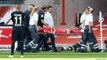Goleiro “apaga” após choque com atacante na Bundesliga