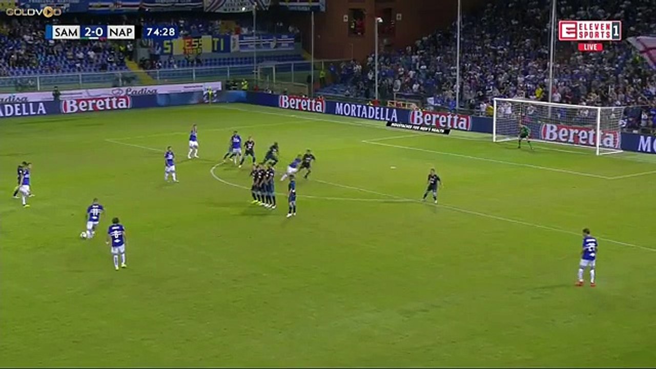 VÍDEO: Este golo de Quagliarella é uma obra de arte