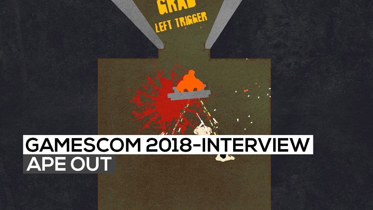 Ape Out - Das Interview mit Gabe Cozzillo | gamescom 2018
