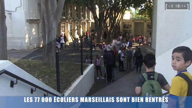 Le 18:18 : rentrée sans couac pour les 77 000 écoliers marseillais