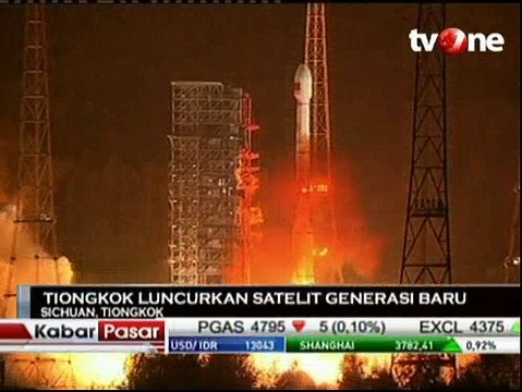 China Luncurkan Satelit Generasi Terbaru