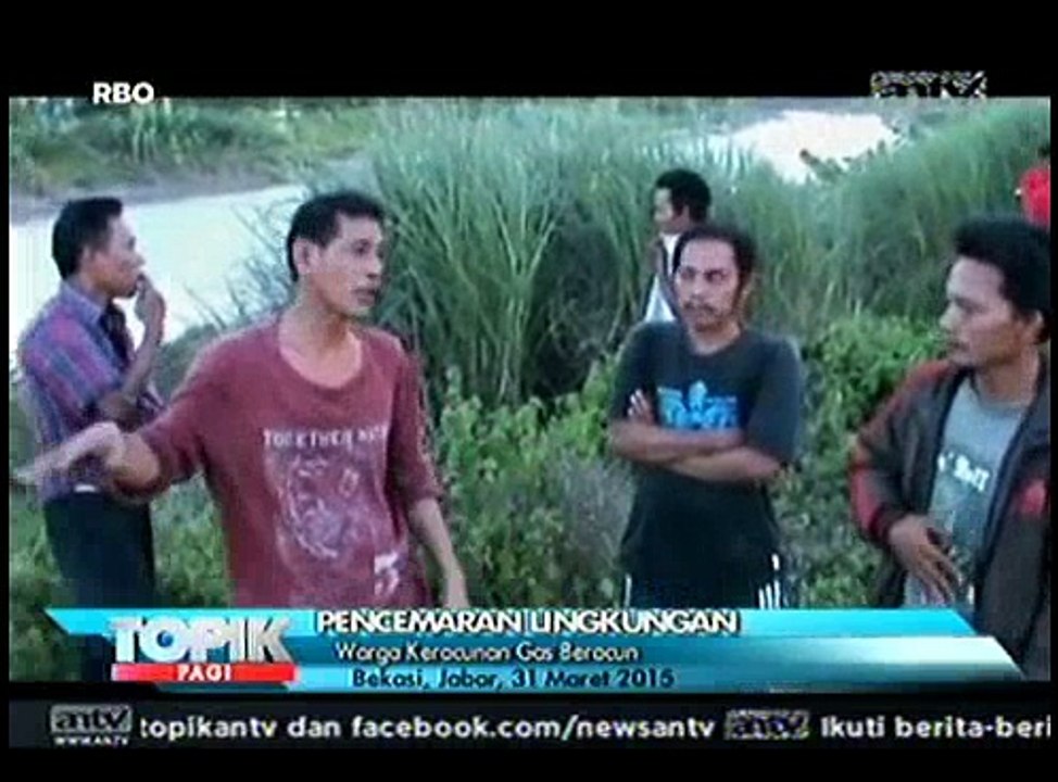 Puluhan Warga Bekasi Keracunan Gas Misterius