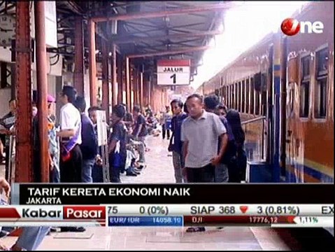 Mulai Hari Ini PT. KAI Berlakukan Tarif Baru