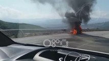 Ora News - Katër makina digjen brenda 24 orësh, në Tiranë, Korçë e Vlorë