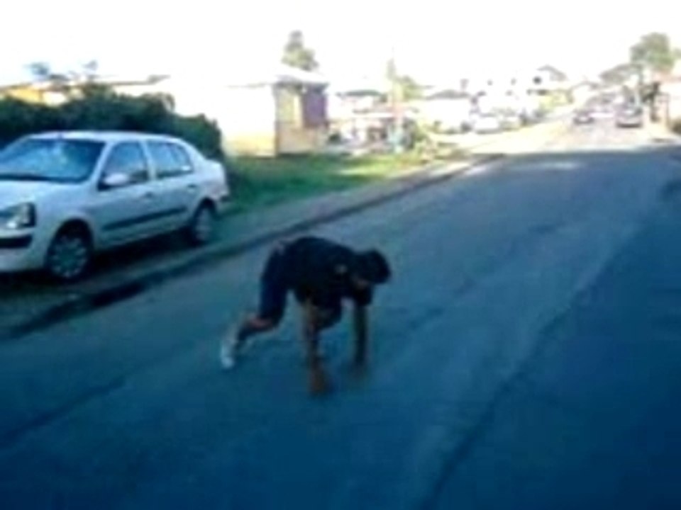 Pieds lune freerunning