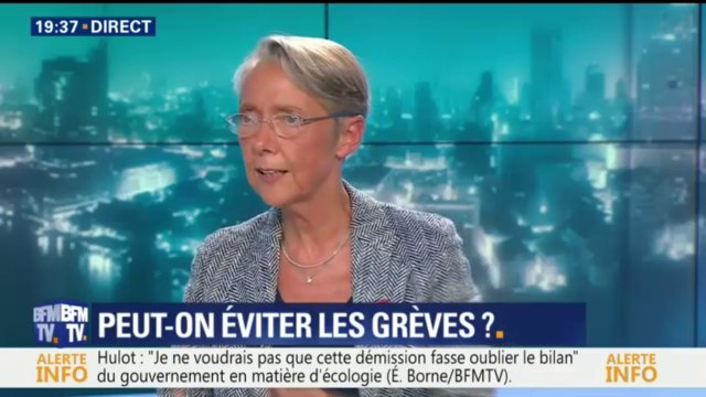 Pour Elisabeth Borne, le nouveau PDG d'Air France est un des plus grands professionnels du secteur