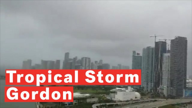Tropical Storm Gordon Forms Over South Florida
