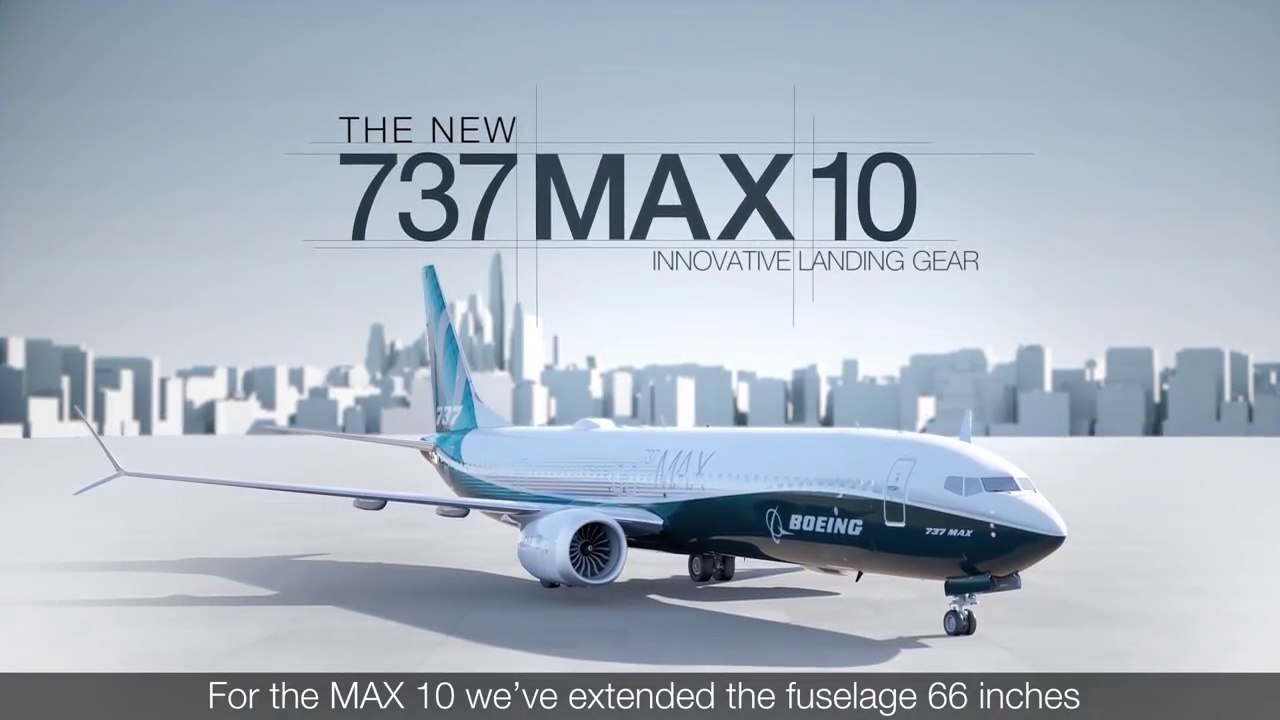 Boeing 737 MAX 10 Landing Gear - video Dailymotion
