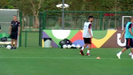 Spor A Milli Takım, Rusya Maçının Hazırlıklarına Başladı