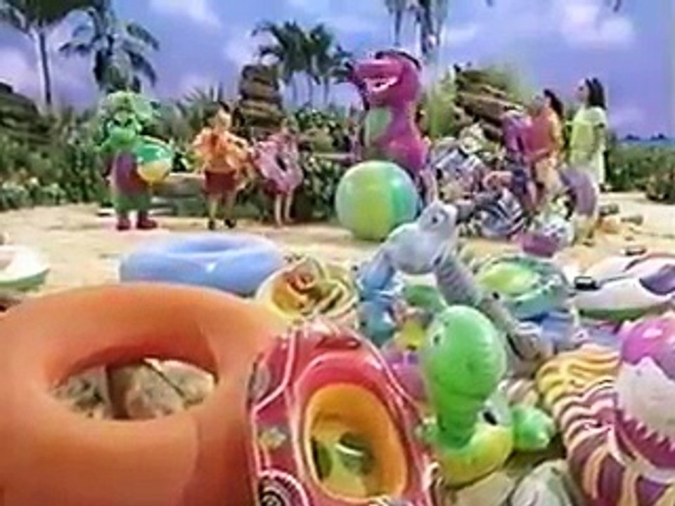 Barney's Beach Party (2002 VHS)