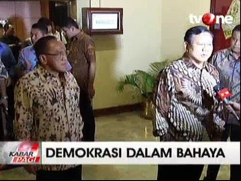 Pimpinan KMP Bertemu Usai Perebutan Paksa Fraksi Golkar