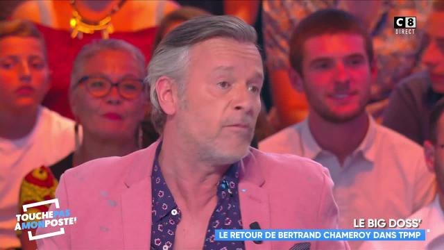 Bertrand Chameroy fait son retour dans TPMP et tous les chroniqueurs ne sont pas enthousiastes
