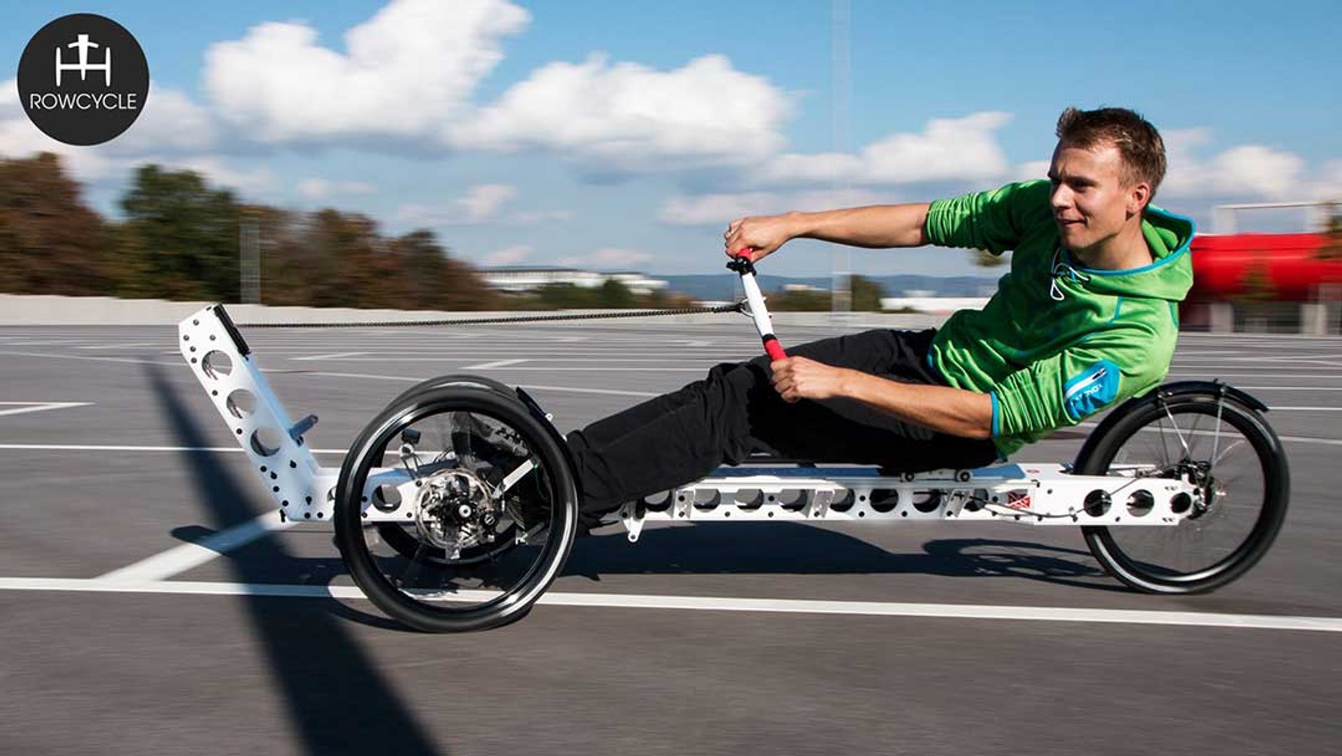 Rowcycle, el vehículo que combina una bici y una máquina de remo - Vídeo  Dailymotion