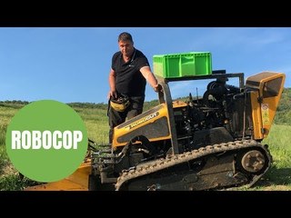 Former police officer has remote control "tank" to help tackle blazes with firefighters