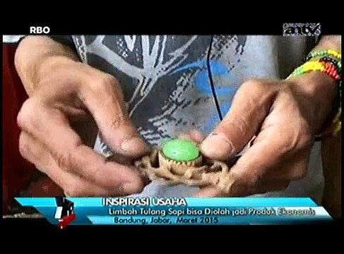 Hasil Karya Seni dari Limbah Tulang Sapi