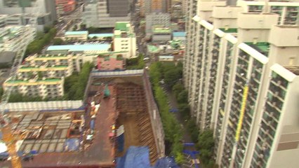 '가산동 땅 꺼짐' 6세대만 귀가...불안 여전 / YTN