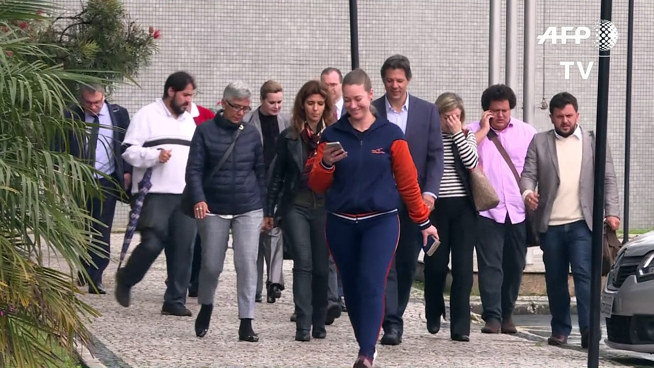 Haddad visita Lula